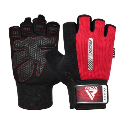 RDX RDX W1 Half Gloves Red (M size)