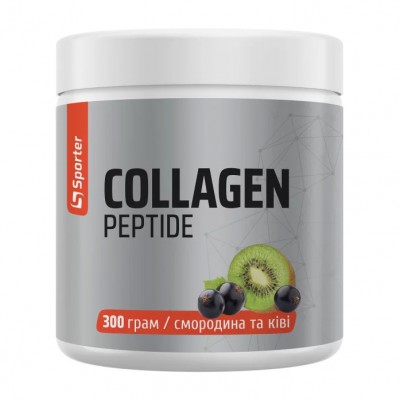 Sporter Collagen Peptide (300 g, смородина та ківі)