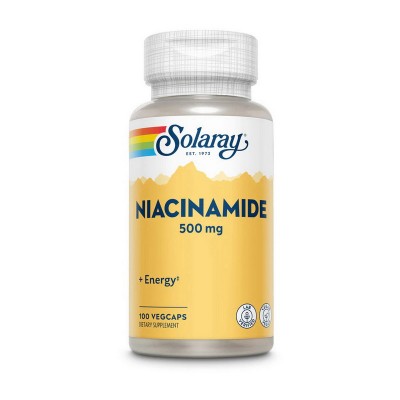 Solaray Niacinamide 500 mg (100 veg caps)