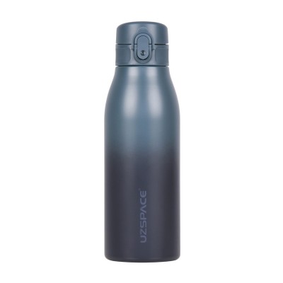 UZSPACE Uzspace Iron Waterboottle 4203 (600 ml, blue/grey)
