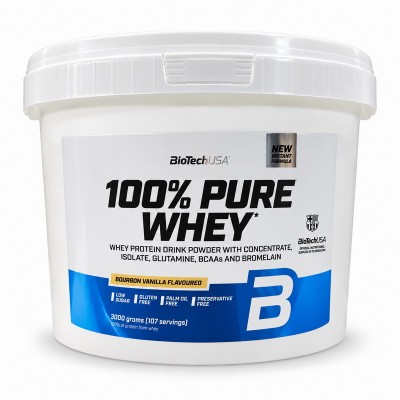 BioTech 100% Pure Whey (3 kg, bourbon vanilla)