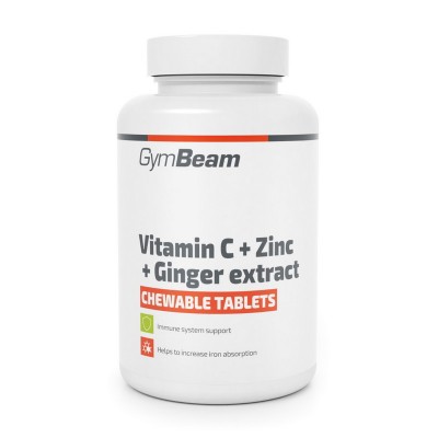 GymBeam Vitamin C + Zinc + Ginger Extract (90 chew tab)