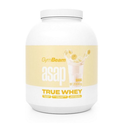 GymBeam Asap True Whey (2 kg, banana) GymBeam Asap True Whey (2 kg, banana)