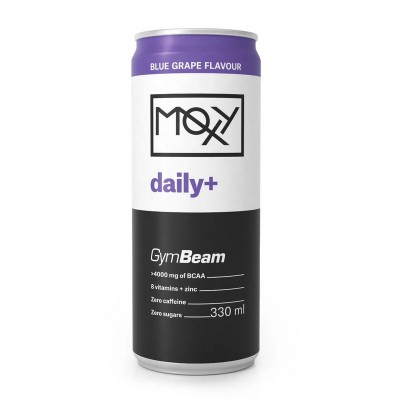 GymBeam MOXY daily+ (330 ml, blue grape)