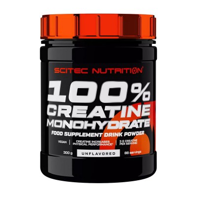 Scitec Nutrition 100% Creatine Monohydrate (300 g, blue grape)