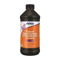 NOW Liquid Glucosamine & Chondroitin with MSM (473 ml)