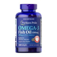Omega-3 Fish Oil 1200 mg (100 softgels) Omega-3 Fish Oil 1200 mg (100 softgels)
