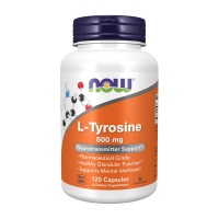 NOW L-Tyrosine 500 mg (120 caps)