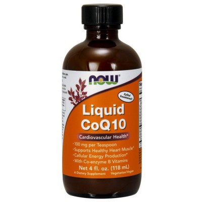 NOW Liquid CoQ10 (118 ml, orange)