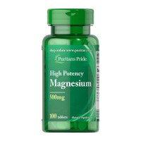 Magnesium 500 mg High Potency (100 tablets) Magnesium 500 mg High Potency (100 tablets)