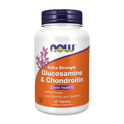 NOW Glucosamine & Chondroitin extra strength (60 tabs)
