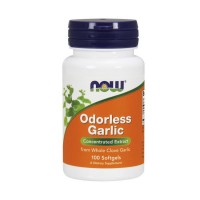 NOW Odorless Garlic (100 softgels)