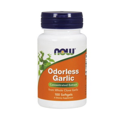 NOW Odorless Garlic (100 softgels)