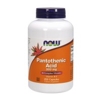 NOW Pantothenic Acid 500 mg (250 caps)
