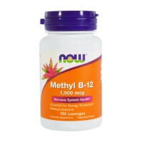 NOW Methyl B-12 1000 mсg (100 Lozenges)