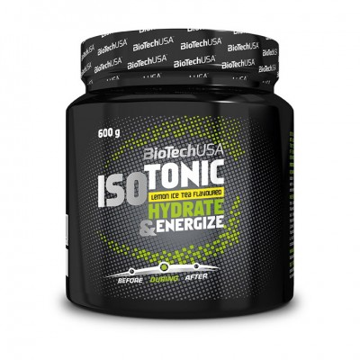 BioTech ISO TONIC Hydrate & Energize (600 g, lemon ice tea)