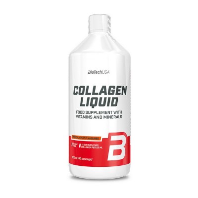 Коллаген жидкий для здоровья суставов BioTech Collagen Liquid вкус лесные фрукты 1 л.