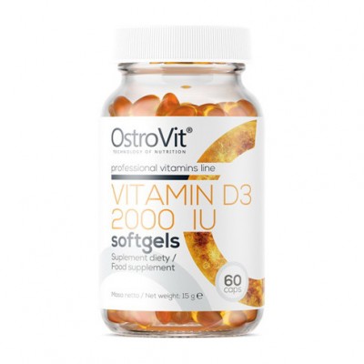 OstroVit Vitamin D3 2000 IU (60 caps)