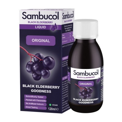Sambucol Black Elderberry Liquid Original (120 ml) Sambucol Black Elderberry Liquid Original (120 ml)