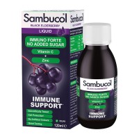 Sambucol Immuno Forte No Added Sugar + Vitamin C + Zinc Liquid (120 ml) Sambucol Immuno Forte No Added Sugar + Vitamin C + Zinc Liquid (120 ml)