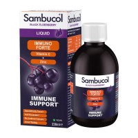 Sambucol Immuno Forte + Vitamin C + Zinc Liquid (230 ml)