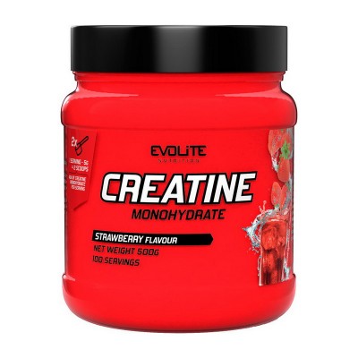 Creatine Monohydrate (500 g, strawberry)