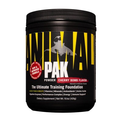 Universal Animal Pak Improved Formula (411 g, cherry bomb)