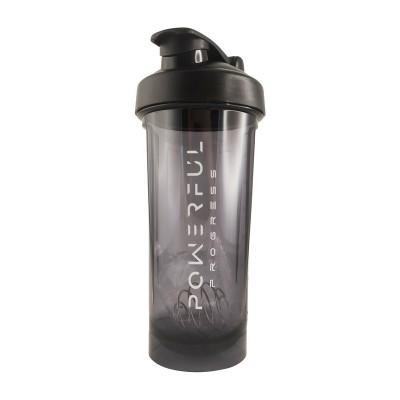 Powerful Progress Shaker With Metall Ball (600 ml, black)