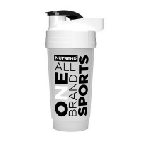 Nutrend Shaker One All Brand Sports (600 ml, white)
