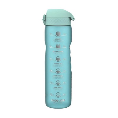 PowerPlay ION8 Waterbottle (1 L, sonic blue motivator)