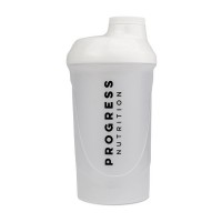 Progress Nutrition Shaker (600 ml, white)