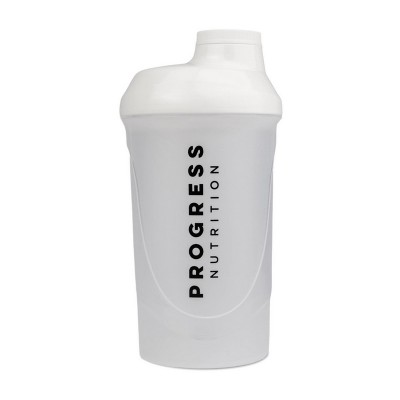 Progress Nutrition Shaker (600 ml, white)