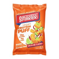 Smarter Snacks Vegan Protein Puff (50 g, chili & lime)