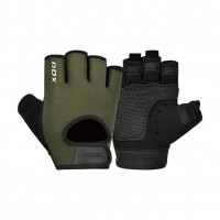 RDX RDX T1 Half Army Gloves Green (S size)
