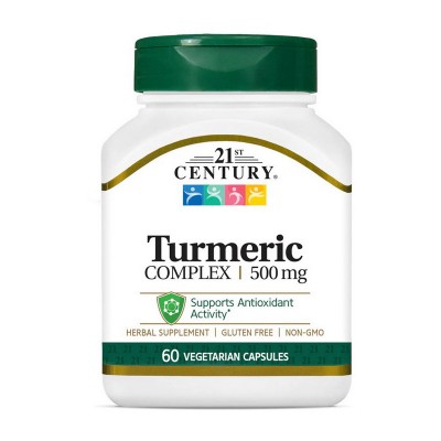 21st Century Turmeric Complex 500 mg (60 veg caps) 21st Century Turmeric Complex 500 mg (60 veg caps)