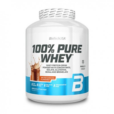 BioTech 100% Pure Whey (2 kg, salted caramel)