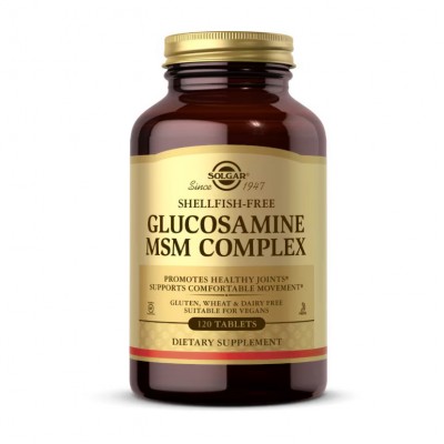 Solgar Glucosamine MSM Complex (120 tabs) Solgar Glucosamine MSM Complex (120 tabs)