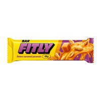 Fitly Fitly Bar No Sugar Added (45 g, dates caramel peanuts)