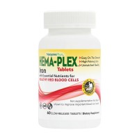 Natures Plus Hema-Plex Iron (60 slow-release tablets)
