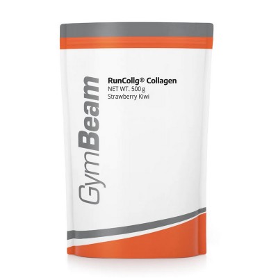 GymBeam RunCollg Collagen (500 g, strawberry kiwi)