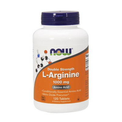 NOW L-Arginine 1000 mg (120 tabs)