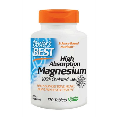 Doctor's BEST Magnesium High Absorption (120 tabs)