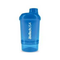 BioTech Shaker Wave Mini + 2 in 1 (300 ml, Schocking Blue)