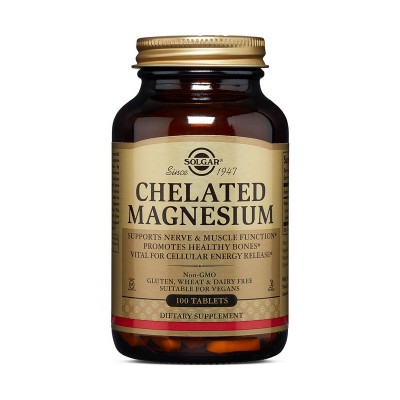 Solgar Chelated Magnesium (100 tabs) Solgar Chelated Magnesium (100 tabs)