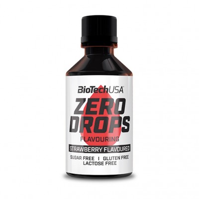 BioTech Zero Drops (50 ml, strawberry)