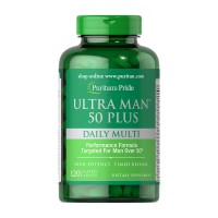 Puritan's Pride Ultra Man 50 Plus Daily Multi (120 caplets)