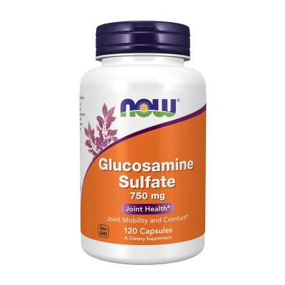 NOW Glucosamine Sulfate 750 mg (120 veg caps)