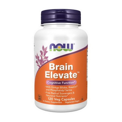 NOW Brain Elevate (120 veg caps)