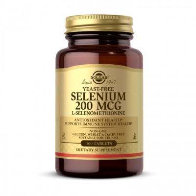 Solgar Selenium 200 mcg yeast-free (100 tab) Solgar Selenium 200 mcg yeast-free (100 tab)