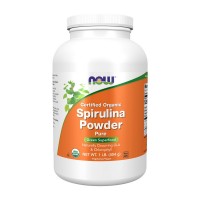 NOW Organic Spirulina Powder (454 g, pure)
